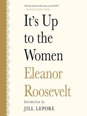cover image of It's Up to the Women
